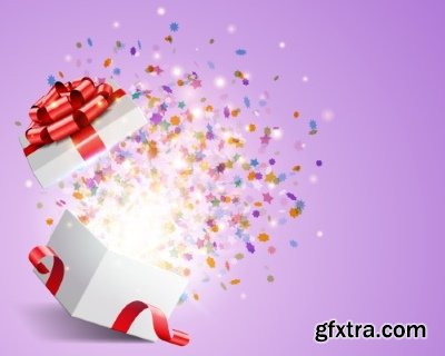 Gift Box Vectors 25xEPS