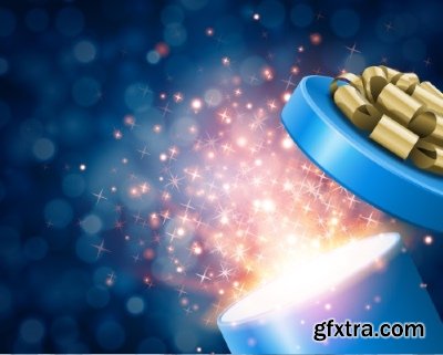 Gift Box Vectors 25xEPS