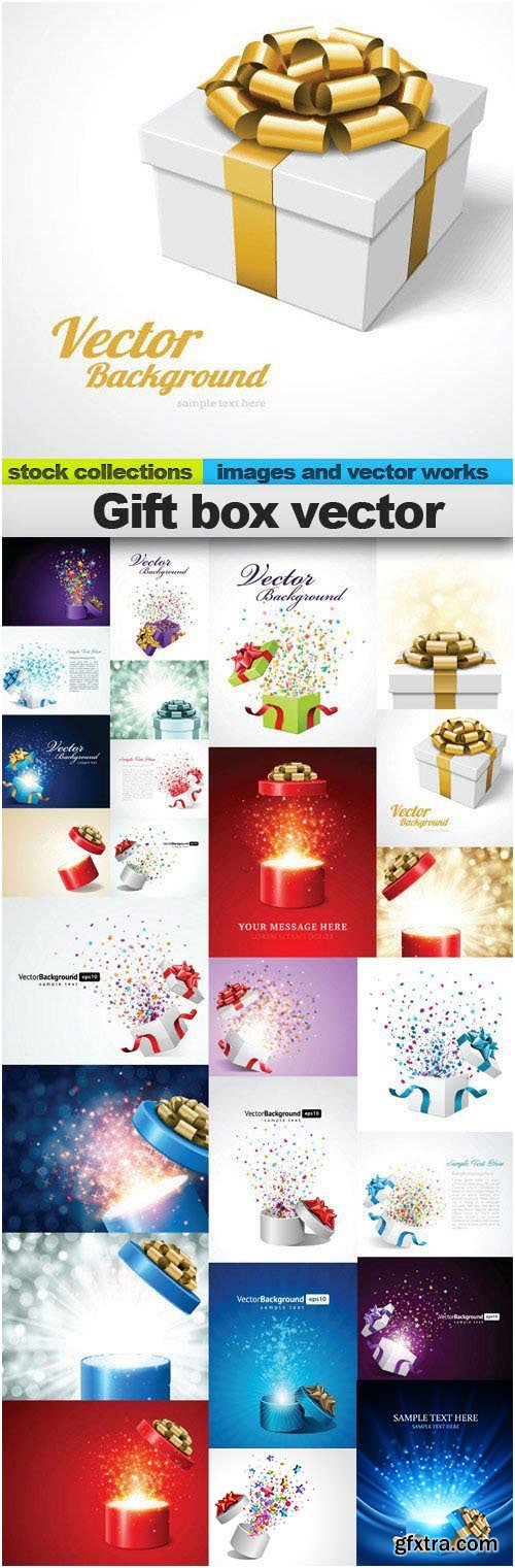 Gift Box Vectors 25xEPS Gift Box Vectors 25xEPS