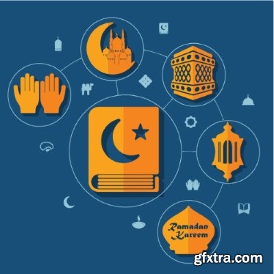 Arabic Infographic 25xEPS