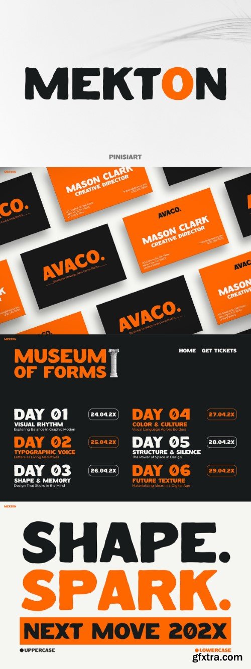 Mekton - Retro Modern Font