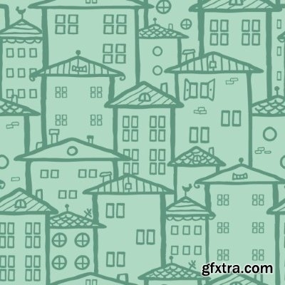 Green City Backgrounds 25xEPS