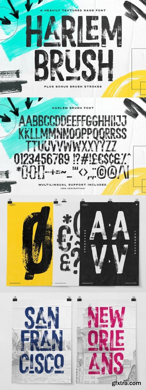 Harlem Brush Font