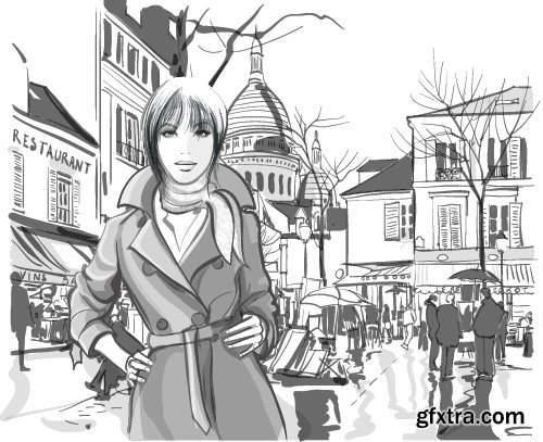 Hand Drawn Illustrations #2, 25xEPS