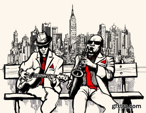 Hand Drawn Illustrations #2, 25xEPS