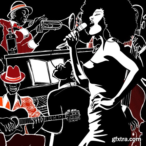 Hand Drawn Illustrations #2, 25xEPS