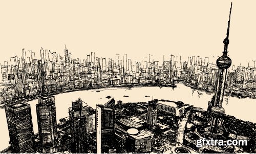 Hand Drawn Illustrations #2, 25xEPS