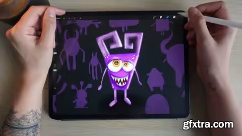Udemy - Draw Cute Monsters: Character Design Workshop For Beginners