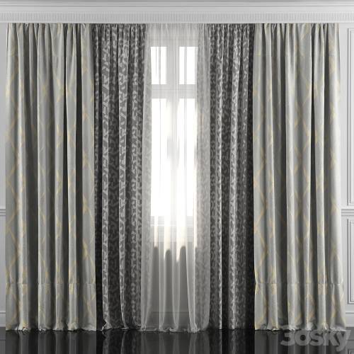 '3dsky Pro - Curtains with window 38'