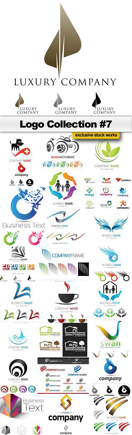 Logo Collection #7B, 25xEPS