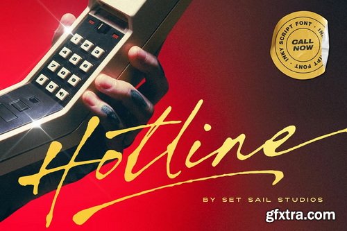 CreativeMarket - Hotline Script Font