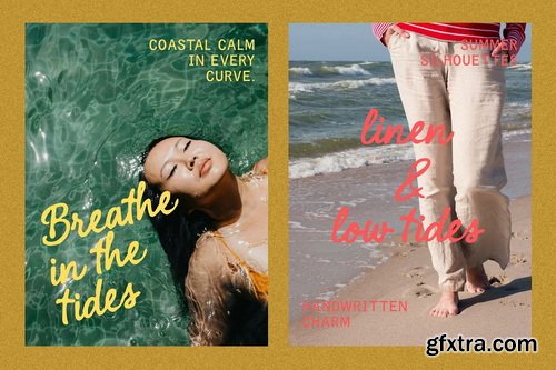 CreativeMarket - Cote Lumiere – Coastal Script Font