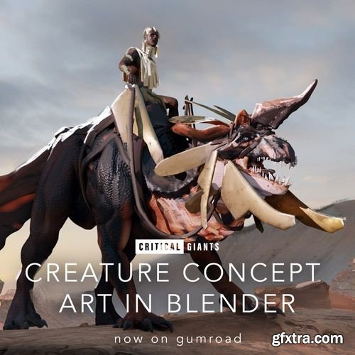 Critical Giants - Creature Concept Art In Blender