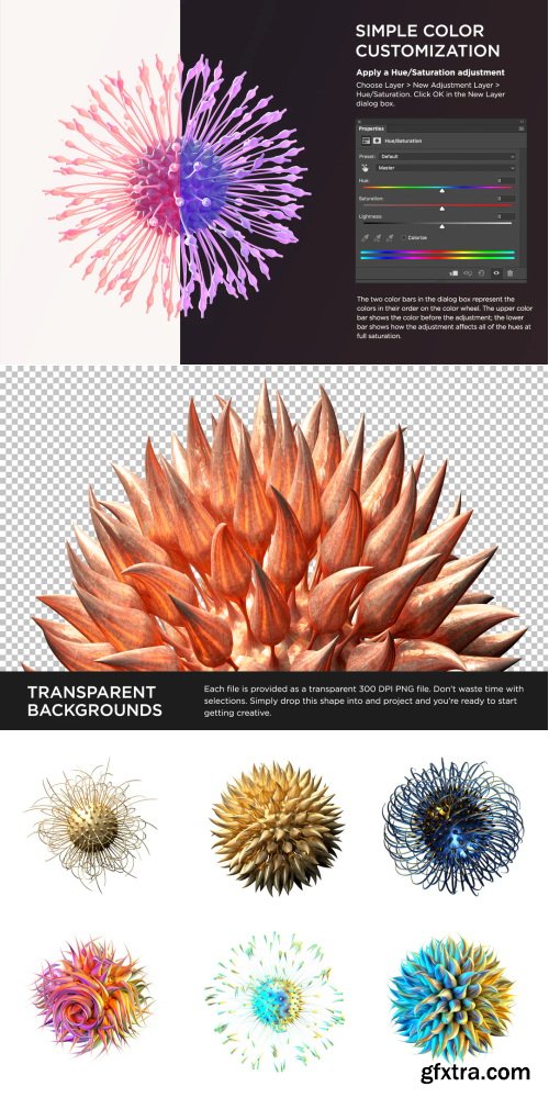 Rulebyart - Spectral 3D Shapes