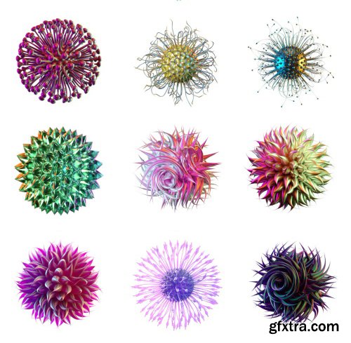 Rulebyart - Spectral 3D Shapes