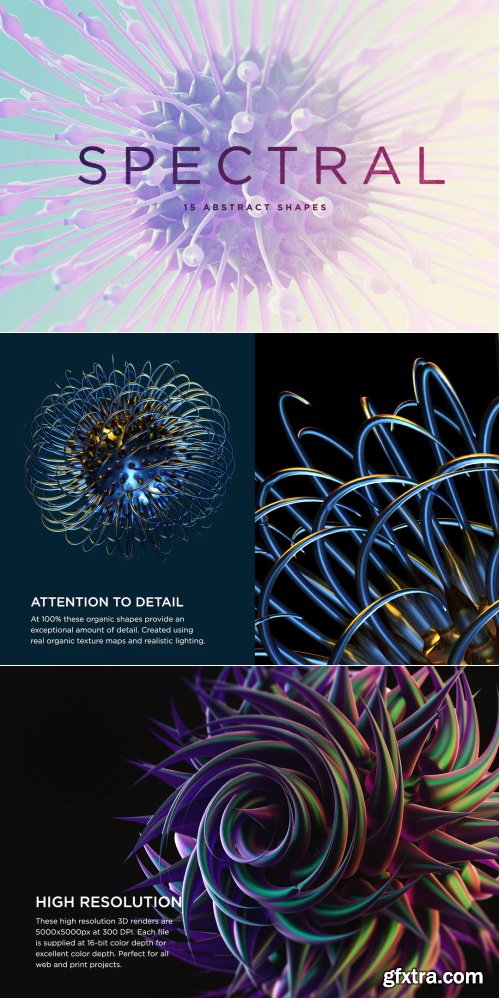 Rulebyart - Spectral 3D Shapes