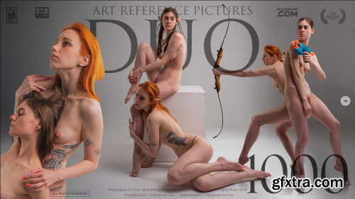 Artstation - Mels Mneyan - Duo Art Poses