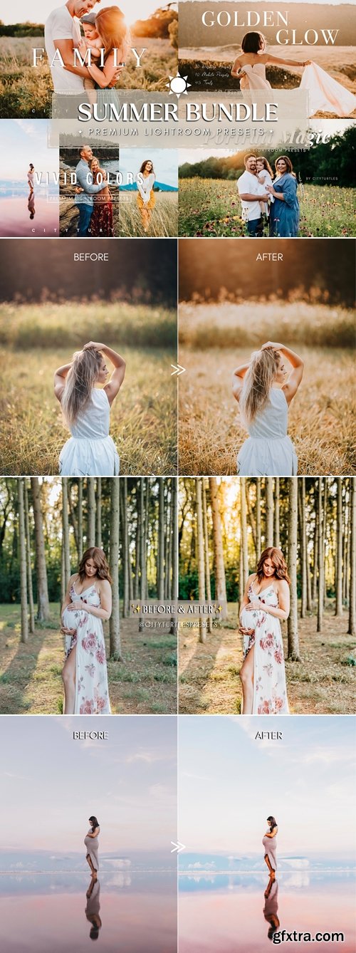 City Turtles Presets - SUMMER BUNDLE Lightroom Presets