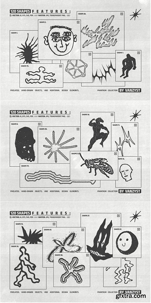 Studio2am - 120 Phantasm Graphic Pack