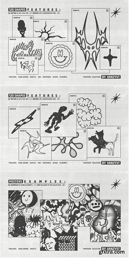 Studio2am - 120 Phantasm Graphic Pack