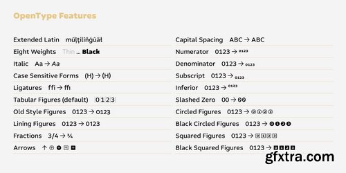 MyFonts - Confer Sans Font Family 18xOTF