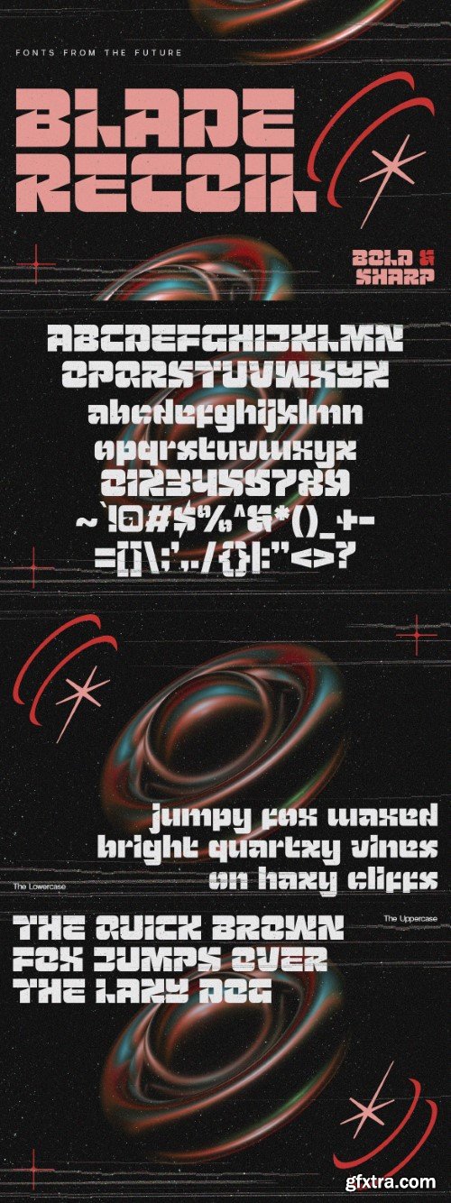 Blade Recoil - Futuristic Bold Fonts