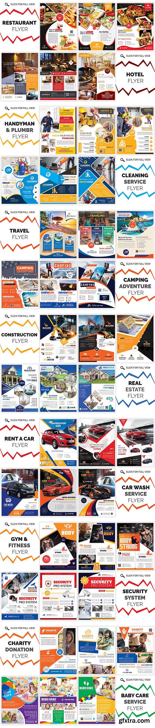 120 Corporate Flyer & Poster Bundle 3378762