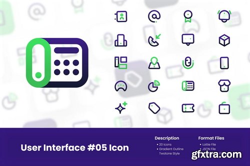 Iconscout - User Interface Animated Icon Pack