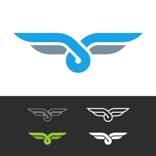 Aviation & Air Travel Logotypes 36xAI