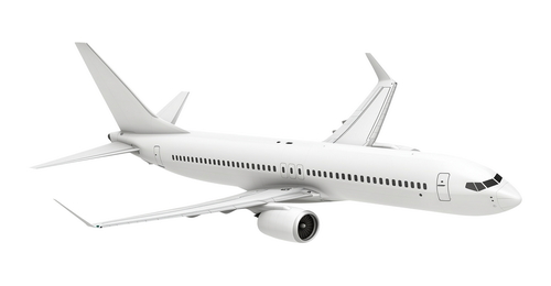 Airplanes; Waiting for Passengers at the Airport and Flying 25xPNG