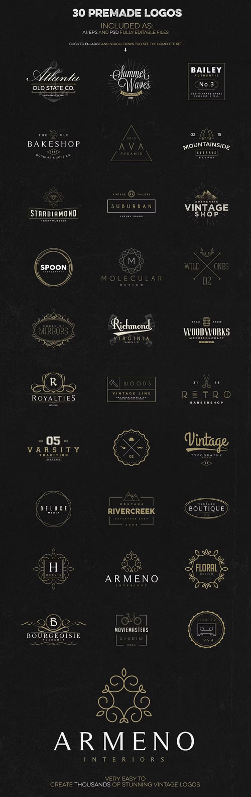 Logo Creation Kit Bundle Edition 490891 UPDATED!