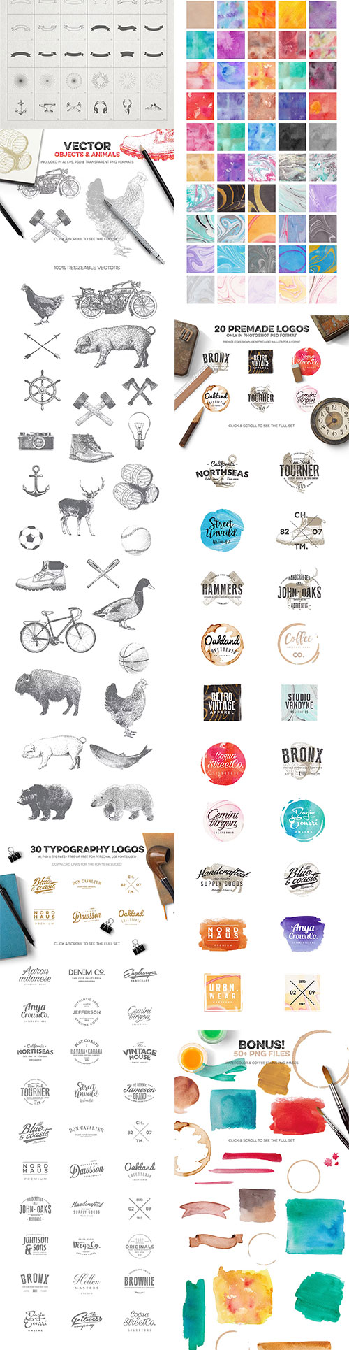 Logo Creation Kit Bundle Edition 490891 UPDATED!