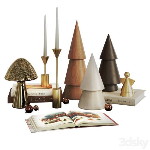 '3dsky Pro - Decorative set for New Year and Christmas'