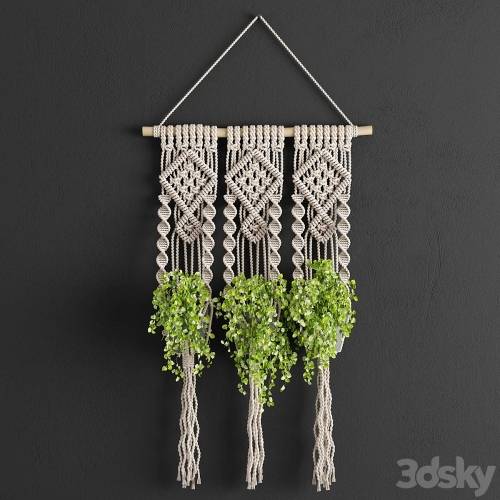'3dsky Pro - Macrame Planter'