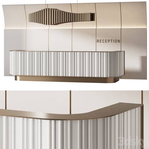 '3dsky Pro - Reception desk 006' '3dsky Pro - Reception desk 006'