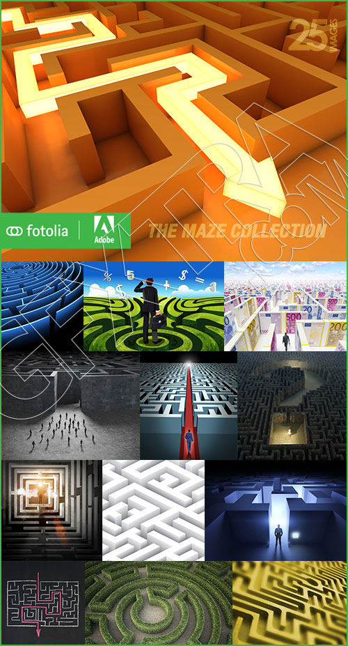 The Maze Collection #1, 25xJPG