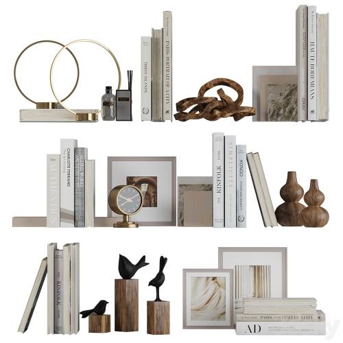 '3dsky Pro - Decor shelf set 2' '3dsky Pro - Decor shelf set 2'