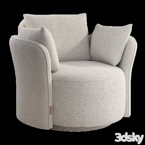 '3dsky Pro - Armchair Dantone home Lulu L' '3dsky Pro - Armchair Dantone home Lulu L'