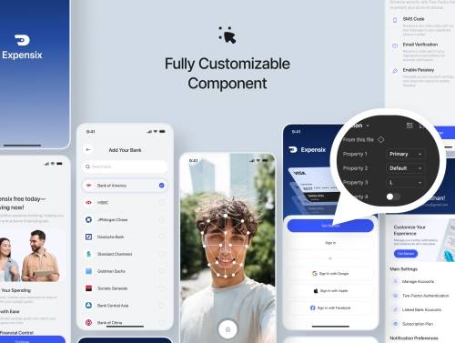 'Expensix - Finance Management Mobile App' 'Expensix - Finance Management Mobile App'