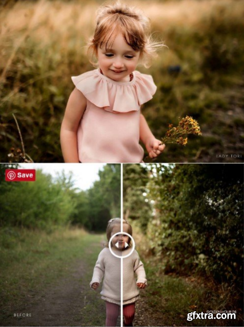 Lady Tori Photography - Golden Evenings Presets