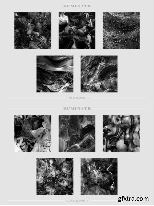 Chromasupply - Ruminate: Experimental 3D Paint Textures