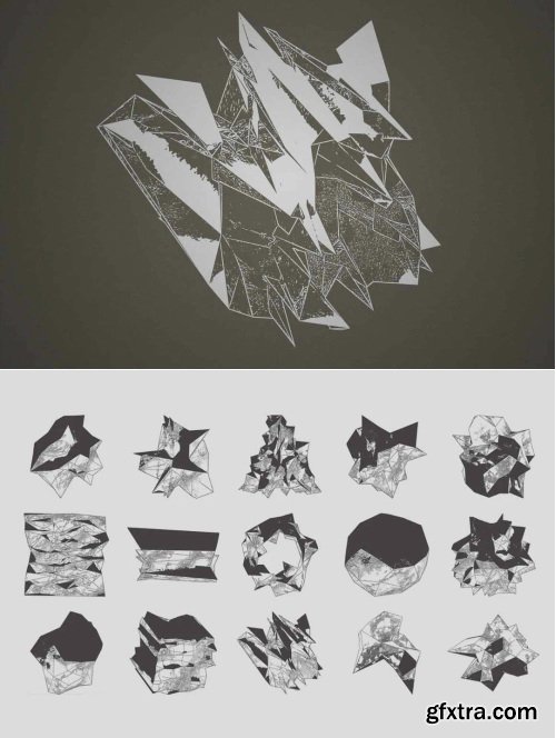 Rulebyart - Shift Abstract Vector Shapes