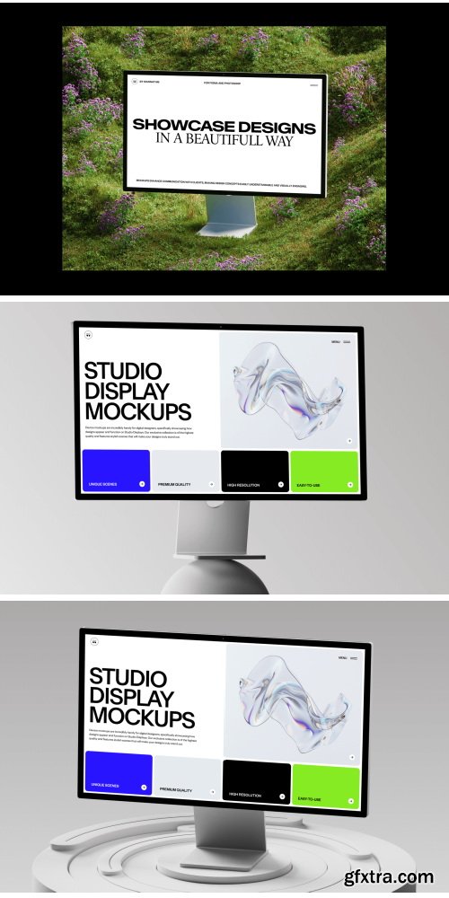 Wannathis - Studio Display Mockups vol.2