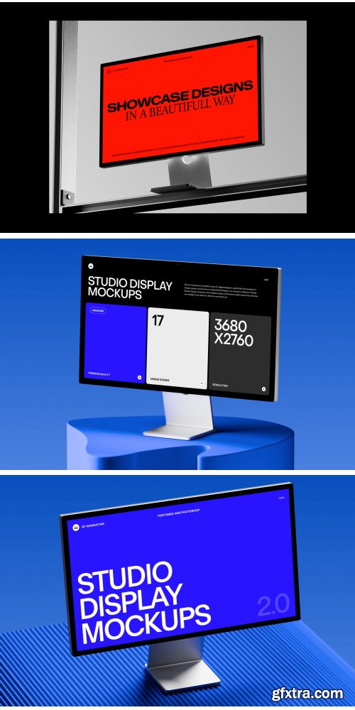 Wannathis - Studio Display Mockups vol.2