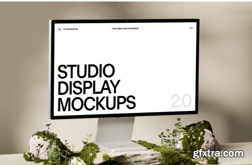 Wannathis - Studio Display Mockups vol.2