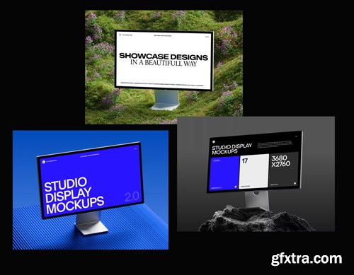 Wannathis - Studio Display Mockups vol.2