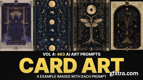 463 Ai Art Prompts & Images For Card Art Vol 4