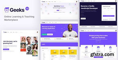 Geeks v1.2.34 - Online Learning Marketplace WordPress Theme