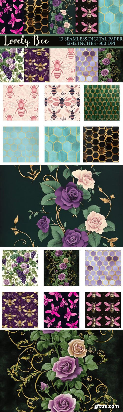 Lovely Bee Textures Pack