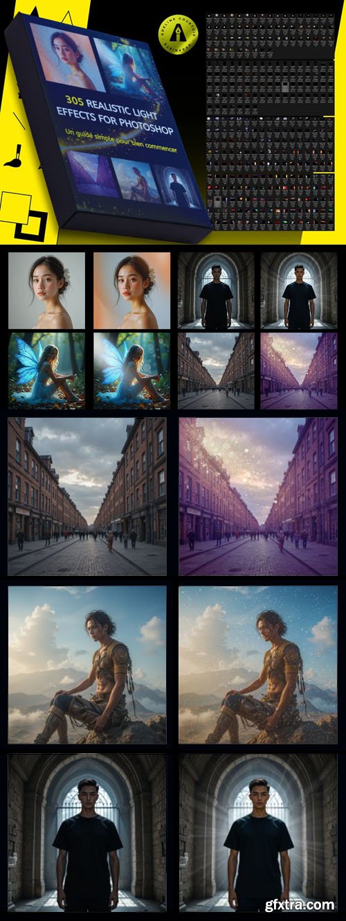 Realistic Light Effect Overlays for Photoshop